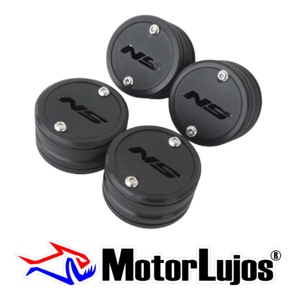 Juego Slider  De Eje Negro x2 "NS" - Imagen 2