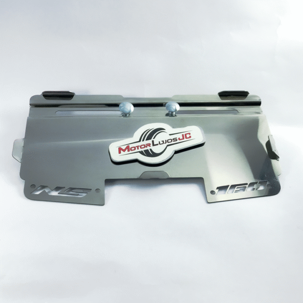 Portaplaca Cromo  "NS 160 " CL-20 + TORNI