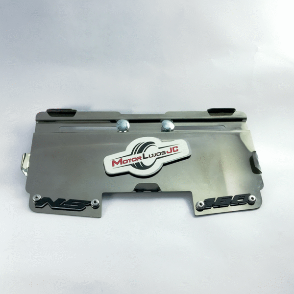 Portaplaca Cromo  "NS 160 " CL-20 + TORNI - Imagen 3