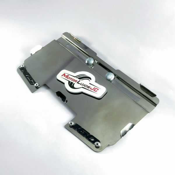 Portaplaca Cromo  "NS 160 " CL-20 + TORNI - Imagen 4