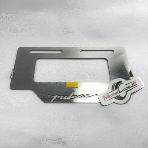 Portaplaca Cromo  "PULSAR"