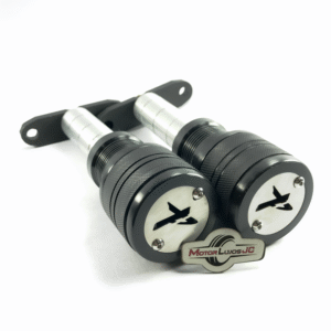 Juego Slider  De Motor Cromo "PULSAR 180"