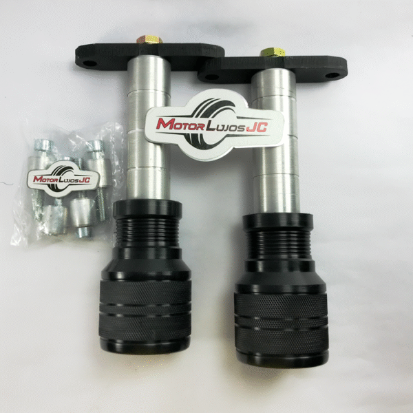 Juego Slider  De Motor Cromo "PULSAR 180" - Imagen 2