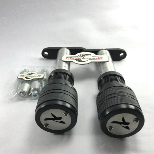 Juego Slider  De Motor Cromo "PULSAR 180" - Imagen 3