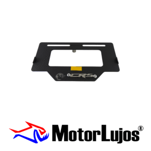 Portaplaca Negro "CR5"  + 3D CROMO