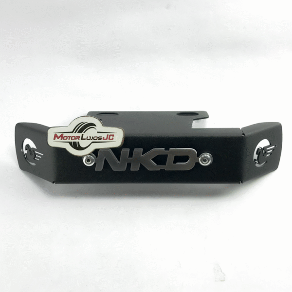 Frontal Inferior Farola Negro "NKD" + 3D CROMO