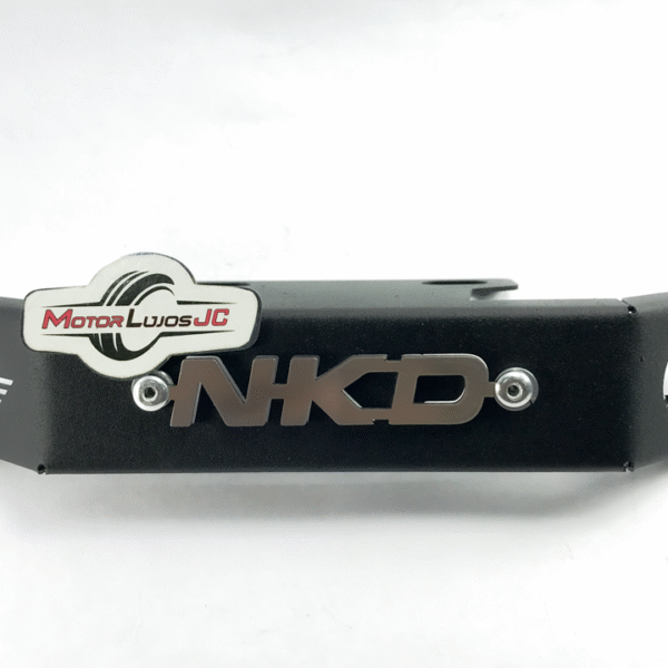 Frontal Inferior Farola Negro "NKD" + 3D CROMO - Imagen 3