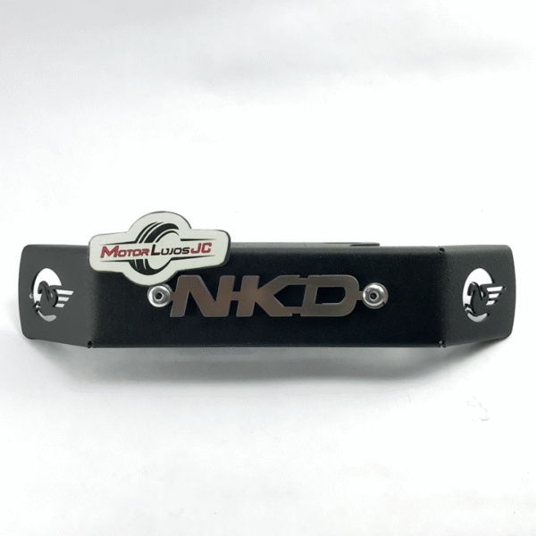 Frontal Inferior Farola Negro "NKD" + 3D CROMO - Imagen 4