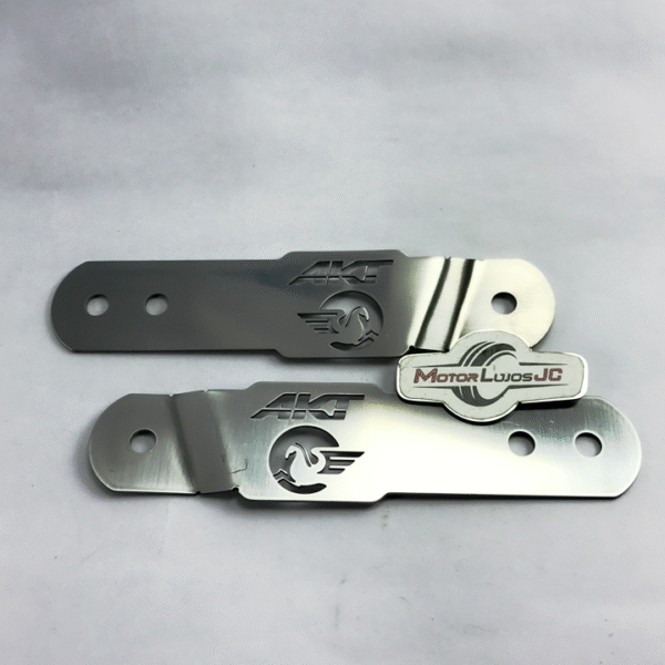 Juego Lujo Tragaluz Delantero x2 Cromo "NKD"