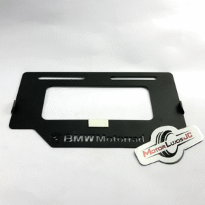 Portaplaca Negro "BMW MOTORRAD"