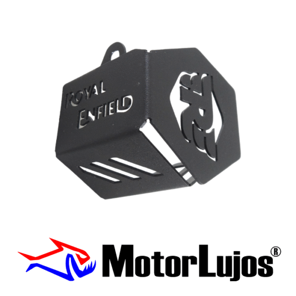 P.B. Freno Trasero Negro "ROYAL ENFIELD" HEXAGONAL - Imagen 2
