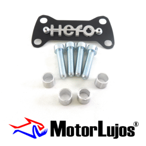 P. Acutrax Negro "HERO 190"  + BUJE Y TORNILLO  + 3D CROMO