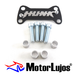 P. Acutrax Negro "HUNK 190"   + BUJE Y TORNILLO  + 3D CROMO