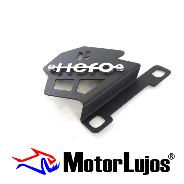 P. Caliper Negro "HERO 190"  + 3D CROMO - Imagen 2