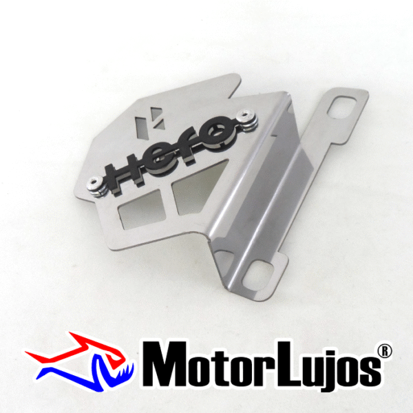 P. Caliper Cromo "HERO 160" + 3D NEGRO