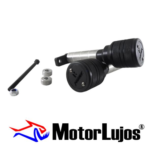 Juego Slider  De Motor Negro "HUNK" - Imagen 2