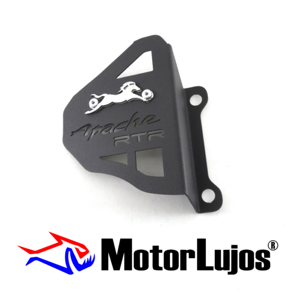 P. Caliper Negro "APACHE"  + 3D CROMO