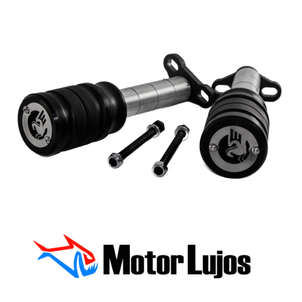 Juego Slider De Motor Cromo "APACHE 160 4V, 200"