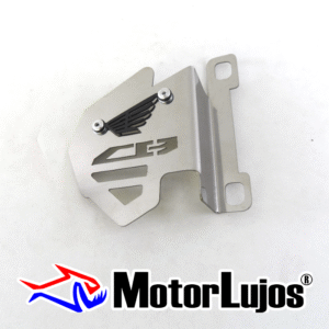 P. Caliper Cromo "HONDA CB" + 3D NEGRO