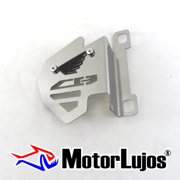 P. Caliper Cromo "HONDA CB" + 3D NEGRO