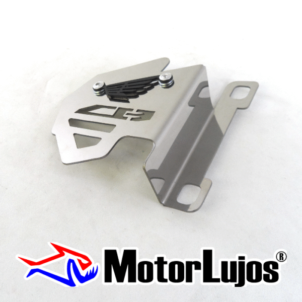 P. Caliper Cromo "HONDA CB" + 3D NEGRO - Imagen 2