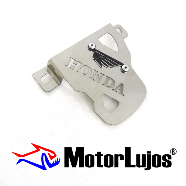 P. Caliper Cromo  "XRE, XR" + 3D NEGRO - Imagen 2