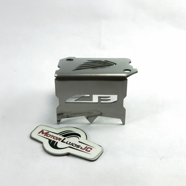 P.B. Freno Delantero Cromo  "HONDA CB Hueco Diagonal"