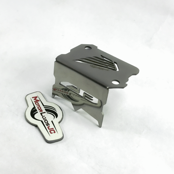 P.B. Freno Delantero Cromo  "HONDA CB Hueco Diagonal" - Imagen 2