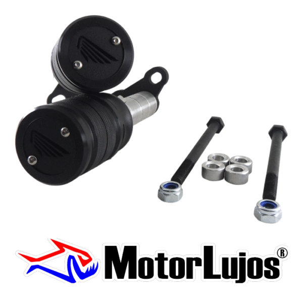Juego Slider  De Motor "CB 160F" NEGRO - Imagen 2