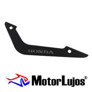 Platina Lateral Guardacadena Negro    "CB 160F"