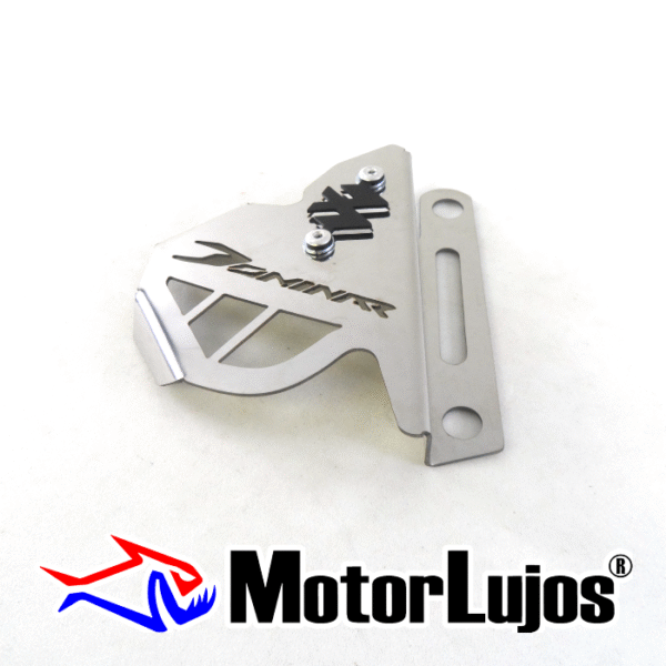 P. Caliper Cromo "DOMINAR 400 AG" + 3D NEGRO - Imagen 2