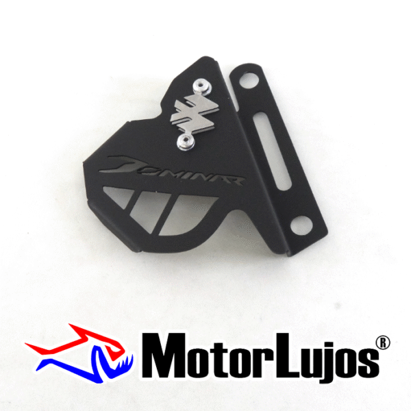 P. Caliper Negro "DOMINAR 400 AG"  + 3D CROMO