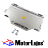Portaplaca Cromo  "BOXER " CL-20 + TORNI  + 3D NEGRO - Imagen 2