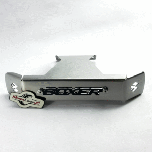 Frontal Inferior Farola Cromo"BOXER" + 3D NEGRO