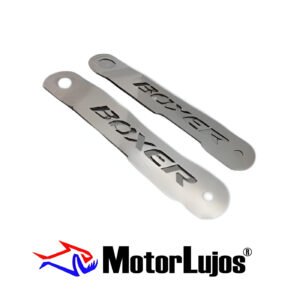 Juego Lujo Tragaluz Delantero x2 Cromo "BOXER"