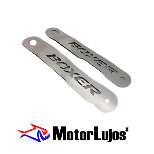 Juego Lujo Tragaluz Delantero x2 Cromo "BOXER"