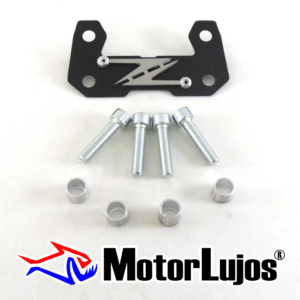 P. Acutrax Negro "Z"   + BUJE Y TORNILLO  + 3D CROMO