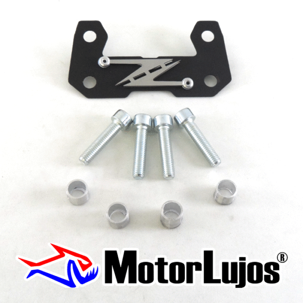 P. Acutrax Negro "Z"   + BUJE Y TORNILLO  + 3D CROMO