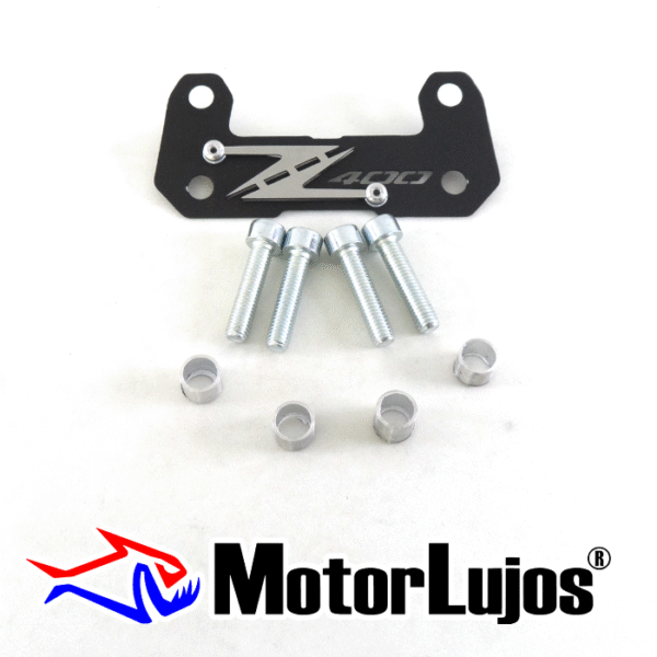 P. Acutrax Negro "Z 400"   + BUJE Y TORNILLO  + 3D CROMO