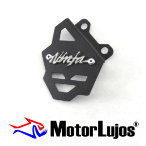 P. Caliper Negro "NINJA 300 - 400"  + 3D CROMO