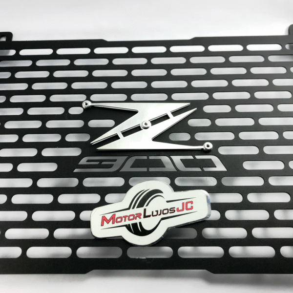 P. Radiador Negro "Z 900"   + 3D CROMO - Imagen 3