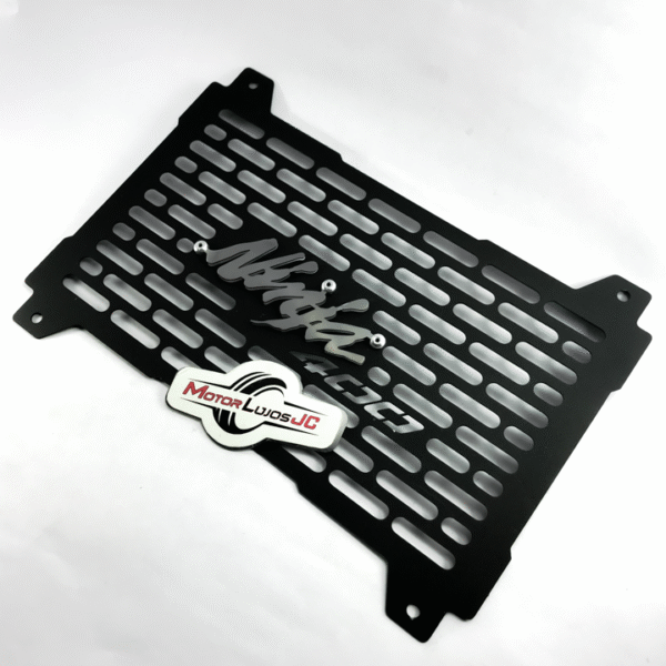 P. Radiador Negro "NINJA 400"   + 3D CROMO - Imagen 3