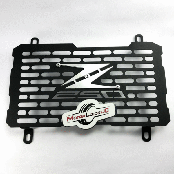 P. Radiador Negro "Z 250 "   + 3D CROMO