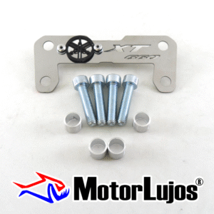 P. Acutrax Cromo "XT 600"  + BUJE Y TORNILLO + 3D NEGRO