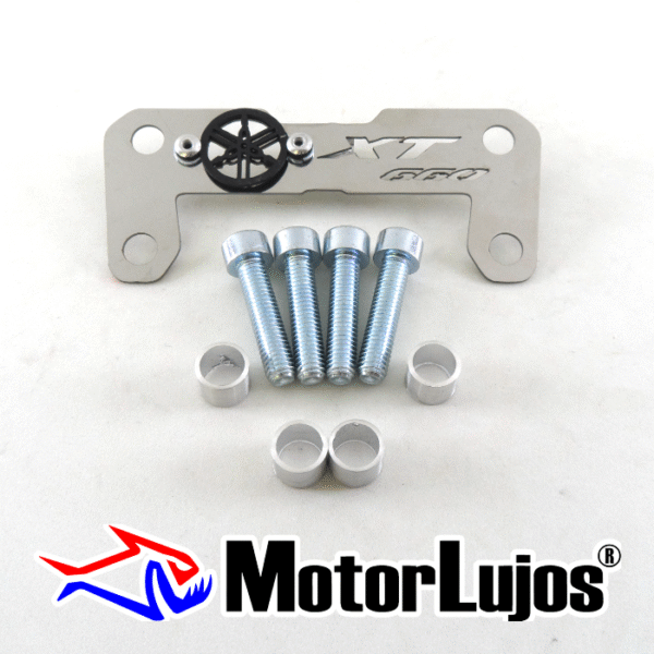 P. Acutrax Cromo "XT 600"  + BUJE Y TORNILLO + 3D NEGRO