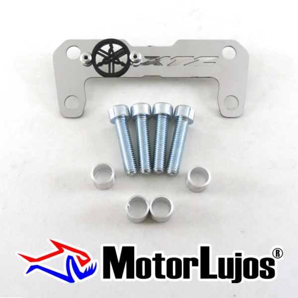 P. Acutrax Cromo "XTZ 150-250"  + BUJE Y TORNILLO + 3D NEGRO