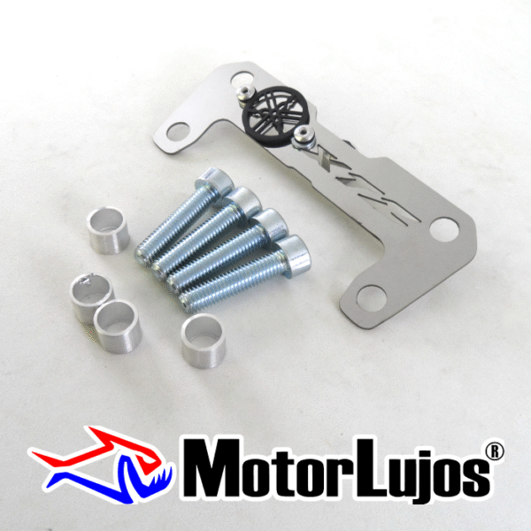 P. Acutrax Cromo "XTZ 150-250"  + BUJE Y TORNILLO + 3D NEGRO - Imagen 2