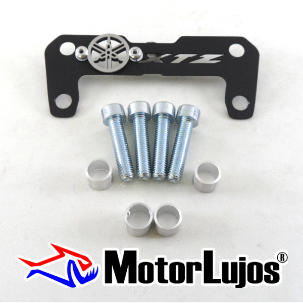 P. Acutrax Negro "XTZ 150-250"   + BUJE Y TORNILLO  + 3D CROMO