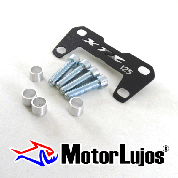 P. Acutrax Negro "XTZ 125"   + BUJE Y TORNILLO - Imagen 2