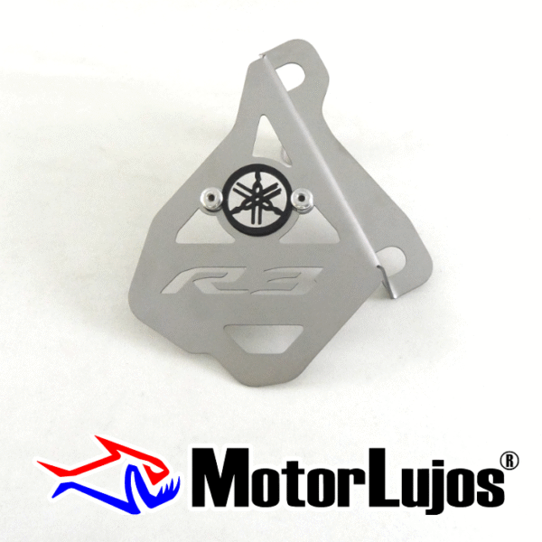 P. Caliper Cromo "R3" + 3D NEGRO